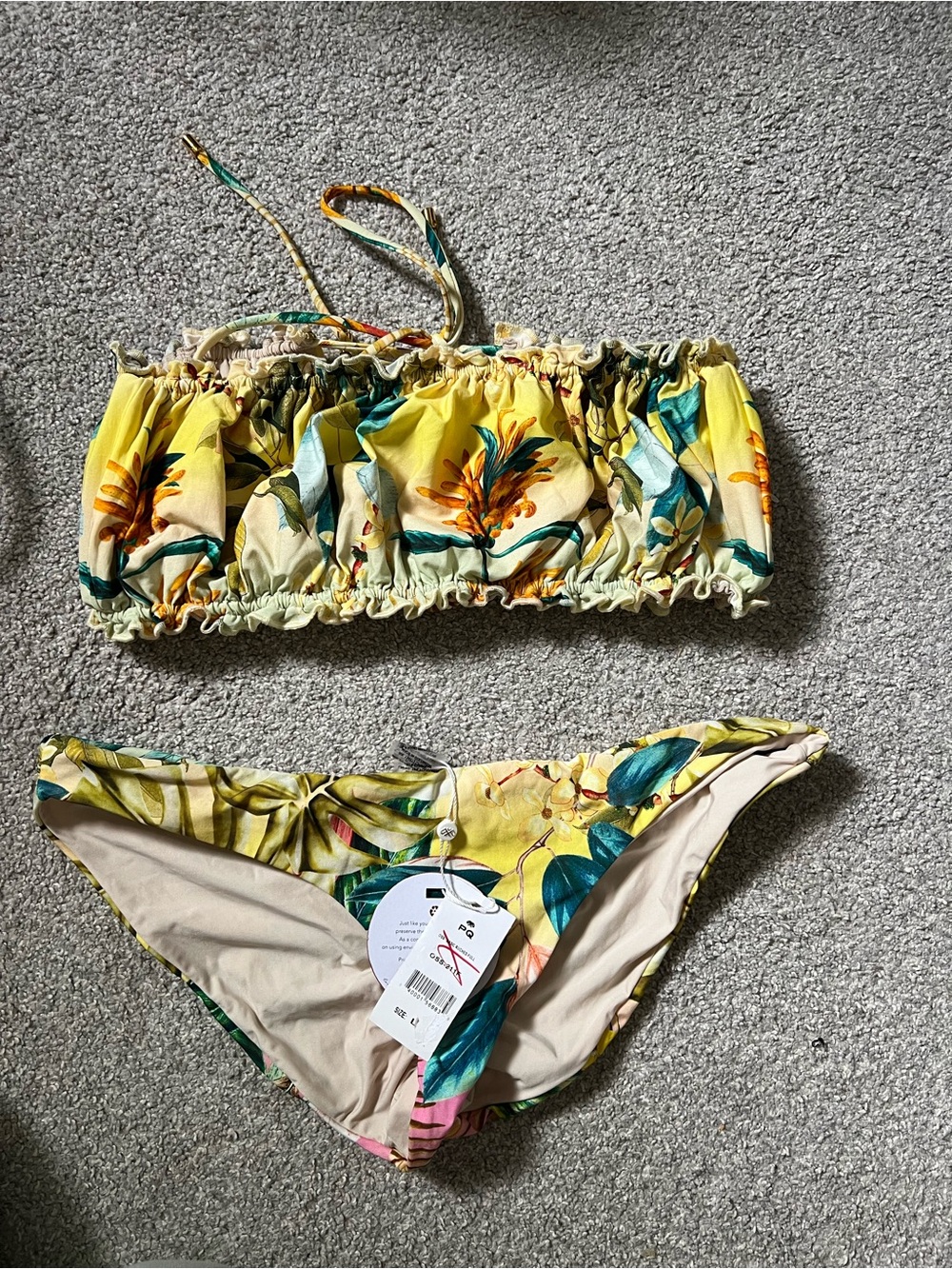 Pily Q bandeau bikini set
